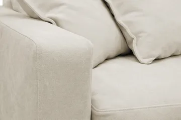 Valencia ekstra dyp 4-seters sofa med sjeselong på høyre side - Beige - Møbler - Sofaer - Sofa med sjeselong