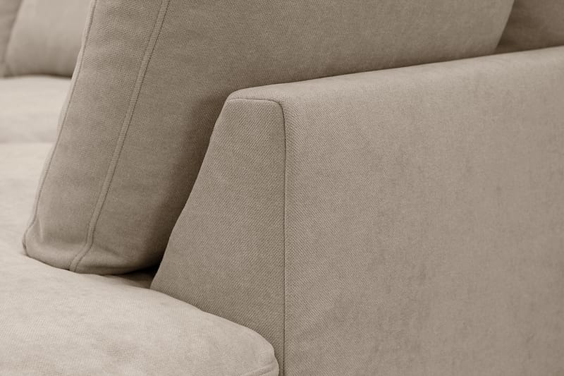 Valencia ekstra dyp 4-seters sofa med sjeselong på høyre side - Brun - Møbler - Sofaer - Sofa med sjeselong