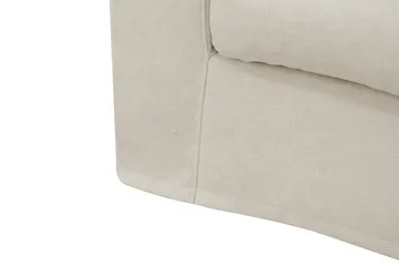 Valencia ekstra dyp 4-seters sofa med sjeselong på høyre side - Beige - Møbler - Sofaer - Sofa med sjeselong