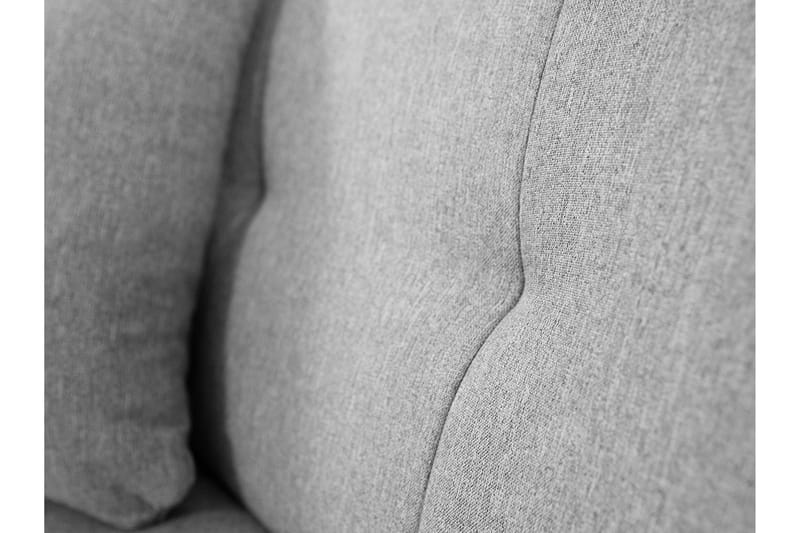 Vananda Sofa med Sjeselong 3-seter i Bouclé - Grå - Møbler - Sofaer - Sofa med sjeselong