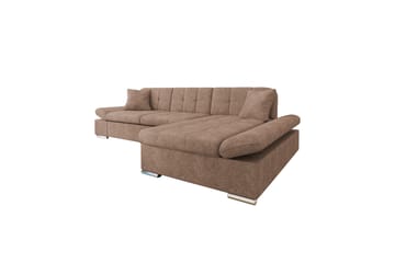 Vananda Sofa med Sjeselong 3-seter i Bouclé