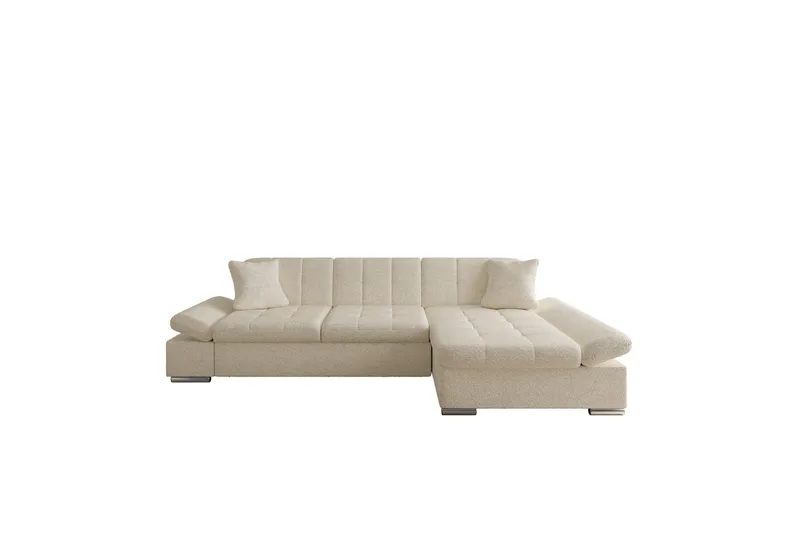 Vananda Soffa med Divan 3-seter, Beige