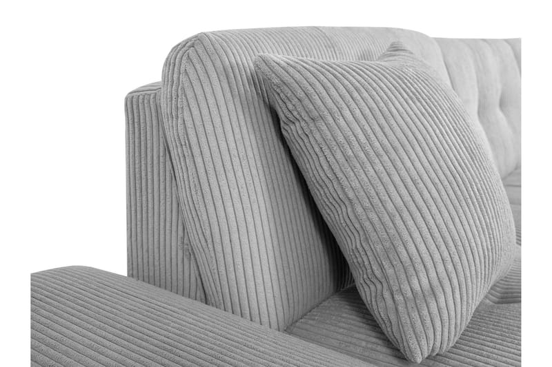 Vananda Soffa med Divan 3-seter - Beige - Møbler - Sofaer - Sofa med sjeselong