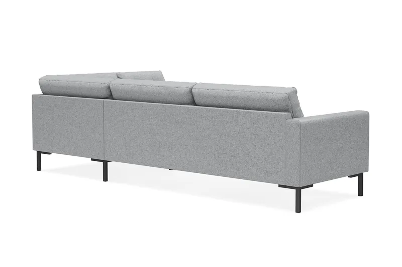 Vanlig sofa med sjeselong uten divan Scandinavian Choice Frillestad 4-seters sofa med sjeselong Grå Venstrevendt - Møbler - Sofaer - Sofa med sjeselong