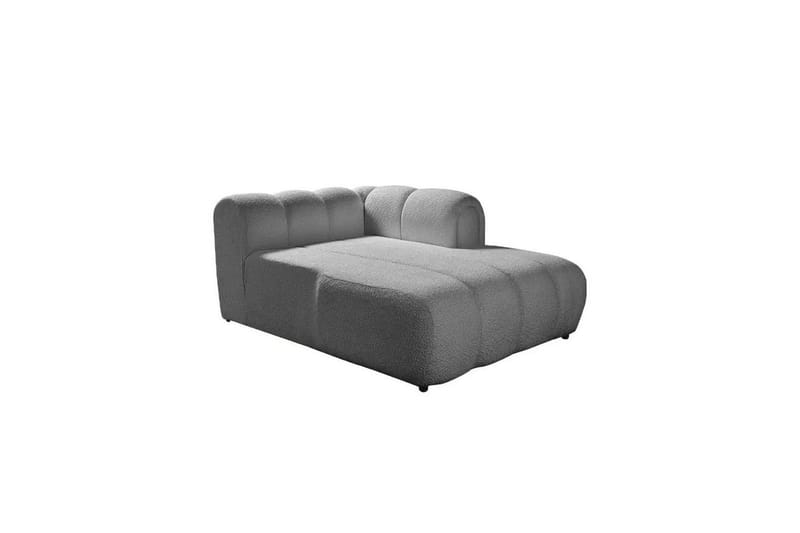 Varrel Sofa med divan 3-seter - Grå - Møbler - Sofaer - Sofa med sjeselong
