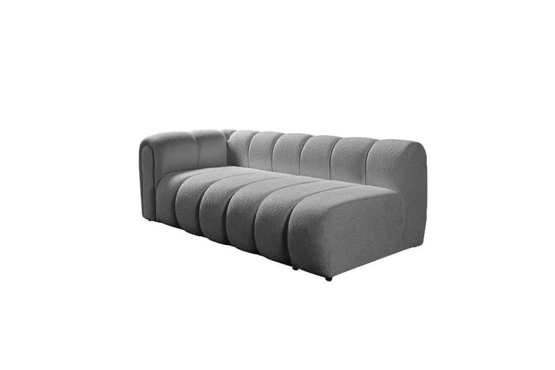 Varrel Sofa med divan 3-seter - Grå - Møbler - Sofaer - Sofa med sjeselong