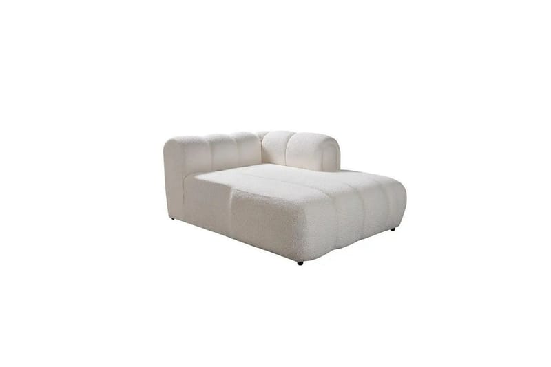 Varrel Sofa med divan 3-seter - Hvit - Møbler - Sofaer - Sofa med sjeselong