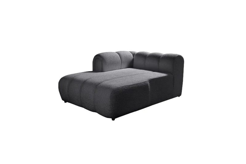 Varrel Sofa med divan 3-seter - Mørkgrå - Møbler - Sofaer - Sofa med sjeselong