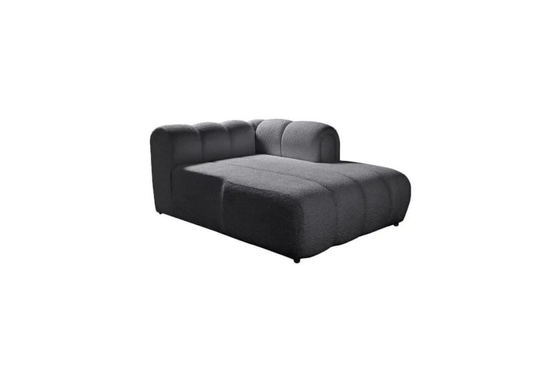 Varrel Sofa med divan 3-seter - Mørkgrå - Møbler - Sofaer - Sofa med sjeselong