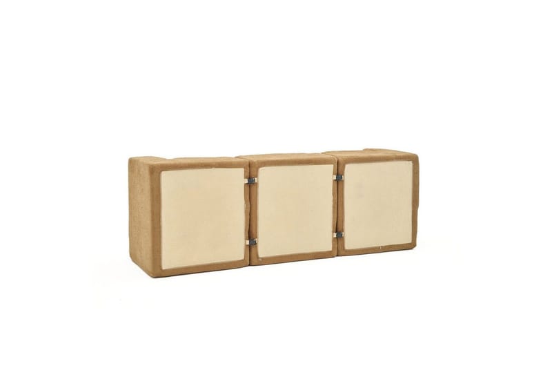 Veyno Sofa med Divan 3-sits - Brun - Møbler - Sofaer - Sofa med sjeselong