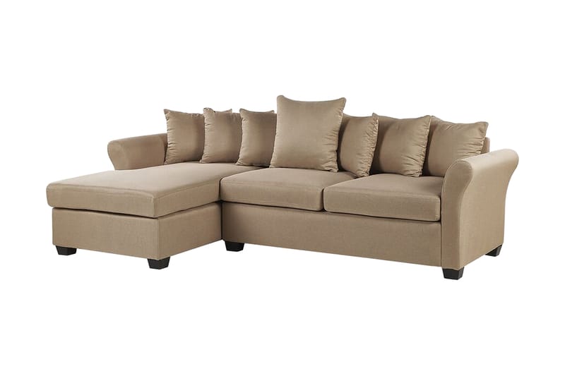 Vikna 3-seters Hjørnesofa - Beige - Møbler - Sofaer - Sofa med sjeselong