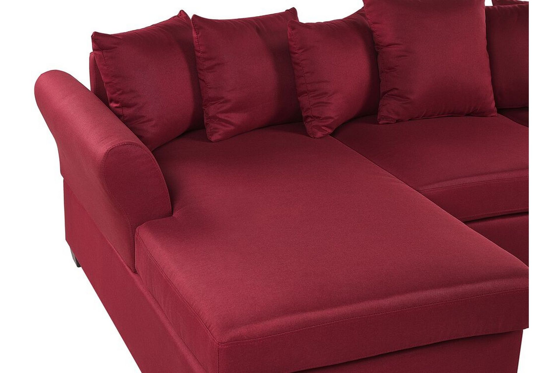 Vikna 3-seters Hjørnesofa - Mørkerød - Møbler - Sofaer - Sofa med sjeselong