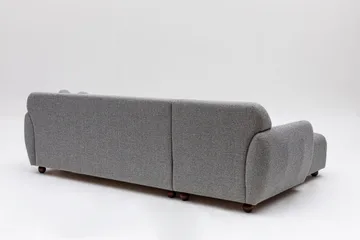 Whitecliffs Divansofa 3-seters - Grå - Møbler - Sofaer - Sofa med sjeselong - 3 seters sofa med divan