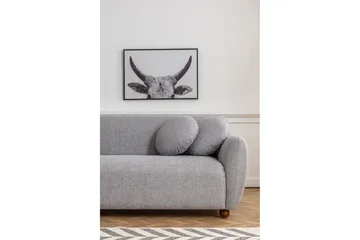 Whitecliffs Divansofa 3-seters - Grå - Møbler - Sofaer - Sofa med sjeselong - 3 seters sofa med divan