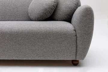 Whitecliffs Divansofa 3-seters - Grå - Møbler - Sofaer - Sofa med sjeselong - 3 seters sofa med divan