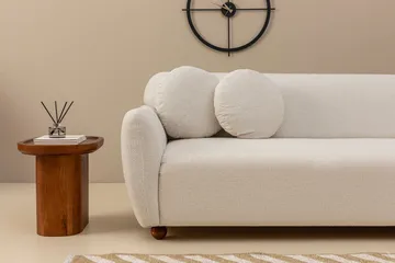 Whitecliffs Divansofa 3-seters - Hvit - Møbler - Sofaer - Sofa med sjeselong - 3 seters sofa med divan