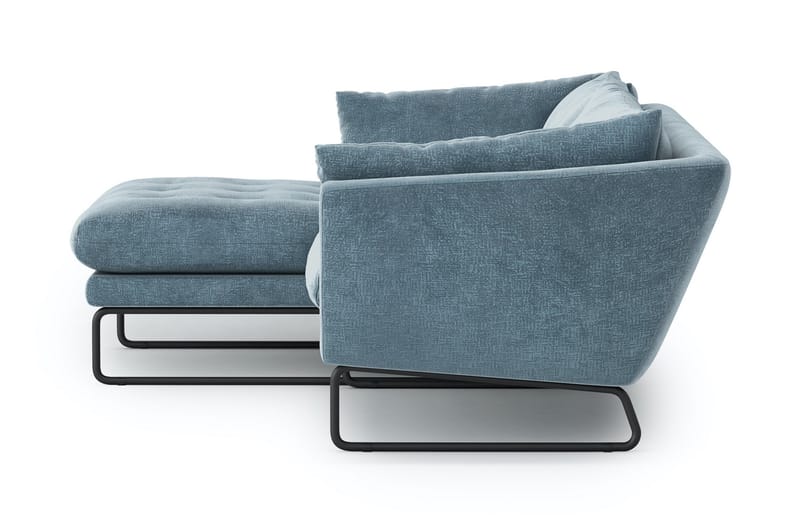 Ynnabo Divansofa - Blå - Møbler - Sofaer - Sofa med sjeselong
