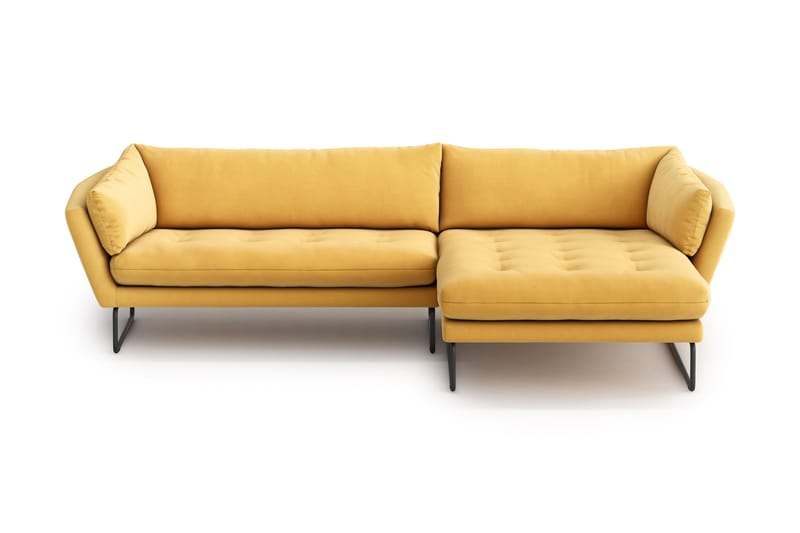 Ynnabo Divansofa - Gul - Møbler - Sofaer - Sofa med sjeselong