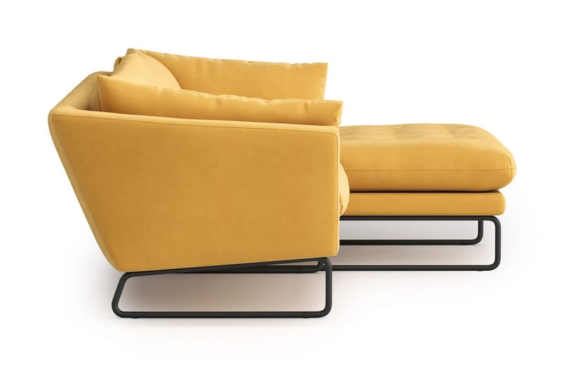 Ynnabo Divansofa - Gul - Møbler - Sofaer - Sofa med sjeselong