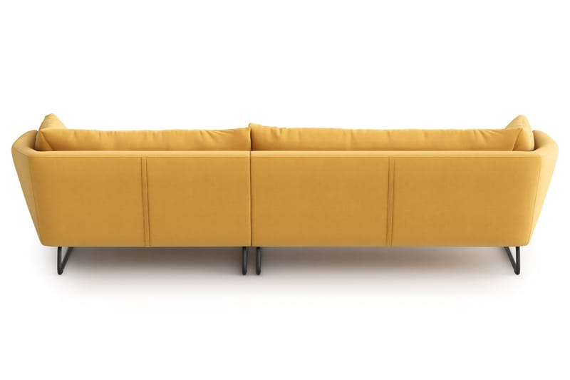 Ynnabo Divansofa - Gul - Møbler - Sofaer - Sofa med sjeselong