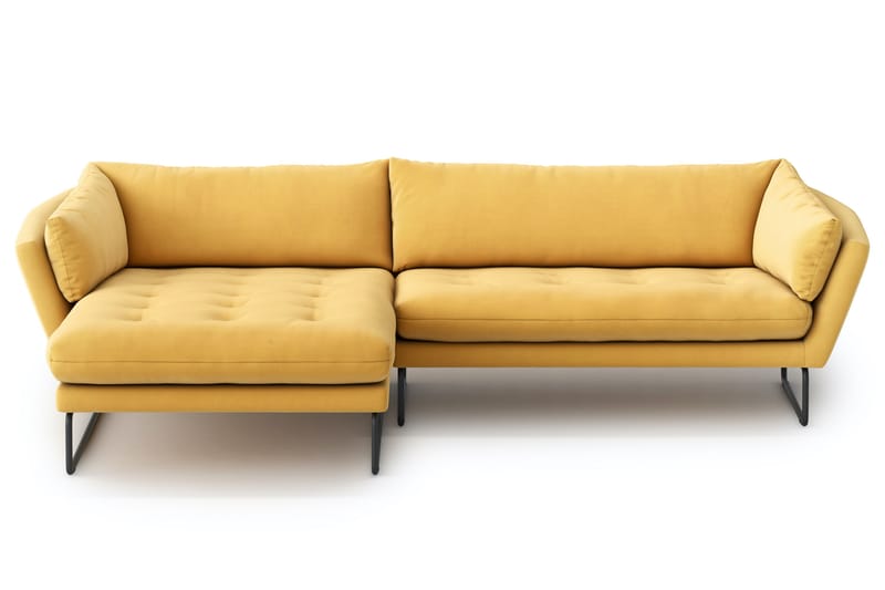 Ynnabo Divansofa - Gul - Møbler - Sofaer - Sofa med sjeselong