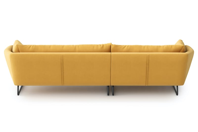 Ynnabo Divansofa - Gul - Møbler - Sofaer - Sofa med sjeselong