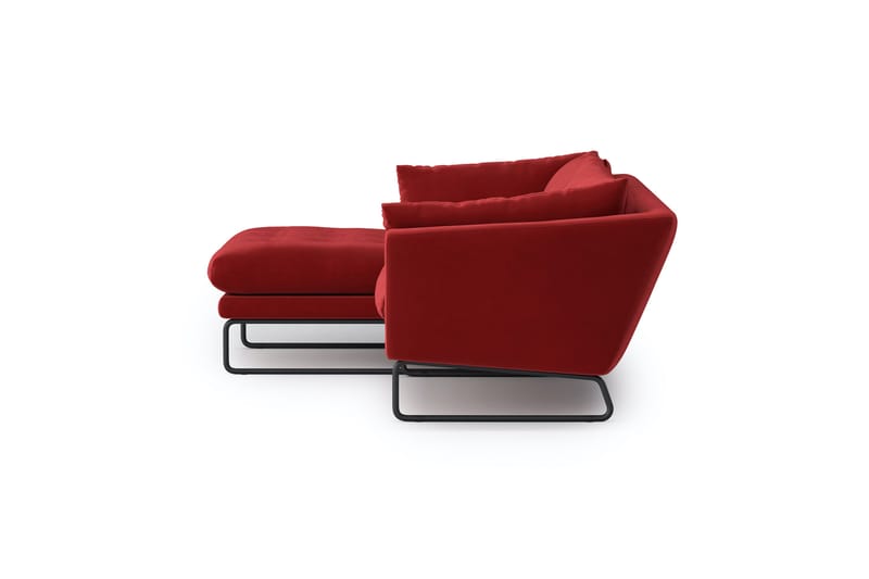Ynnabo Divansofa - Rød - Møbler - Sofaer - Sofa med sjeselong