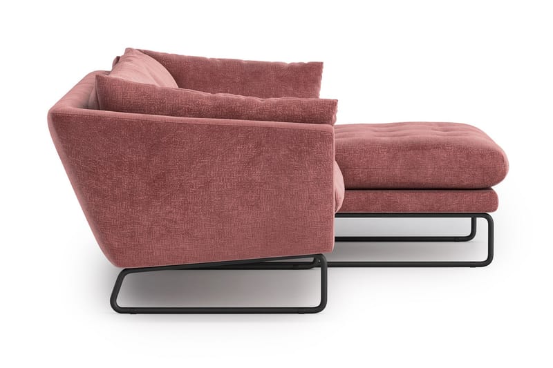 Ynnabo Divansofa - Rosa - Møbler - Sofaer - Sofa med sjeselong