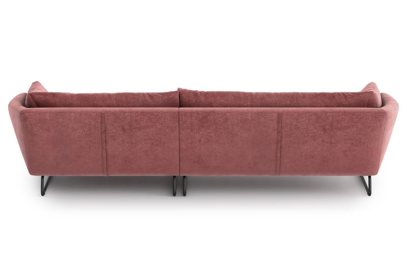 Ynnabo Divansofa - Rosa - Møbler - Sofaer - Sofa med sjeselong
