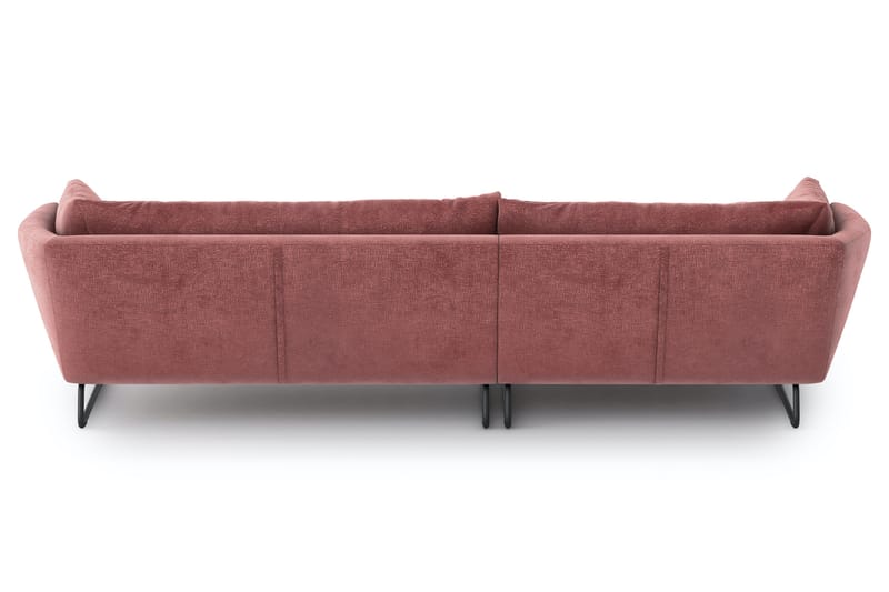 Ynnabo Divansofa - Rosa - Møbler - Sofaer - Sofa med sjeselong