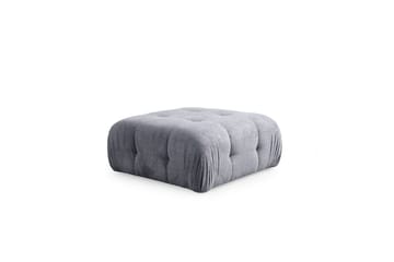Yvara Sofa med Divan 4-sits - Grå - Møbler - Sofaer - Modulsofaer - Komplett modulsofa