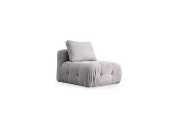Yvara Sofa med Divan 4-sits - Lysegrå - Møbler - Sofaer - Modulsofaer - Komplett modulsofa