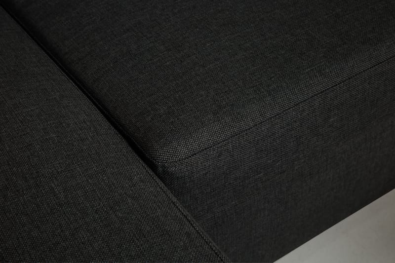 Zero Divansofa 3-seter Vendbar - Mørkegrå - Sofa med sjeselong - 3 seters sofa med divan