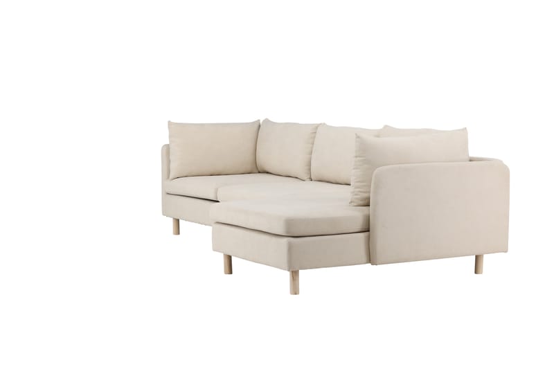 Zero Sofa m/ Divan 3-seter Beige - Venture Home - Sofa med sjeselong - 3 seters sofa med divan