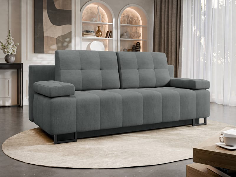 sofa Morena Lumo 75 - grå - Møbler - Sofaer - Sovesofaer