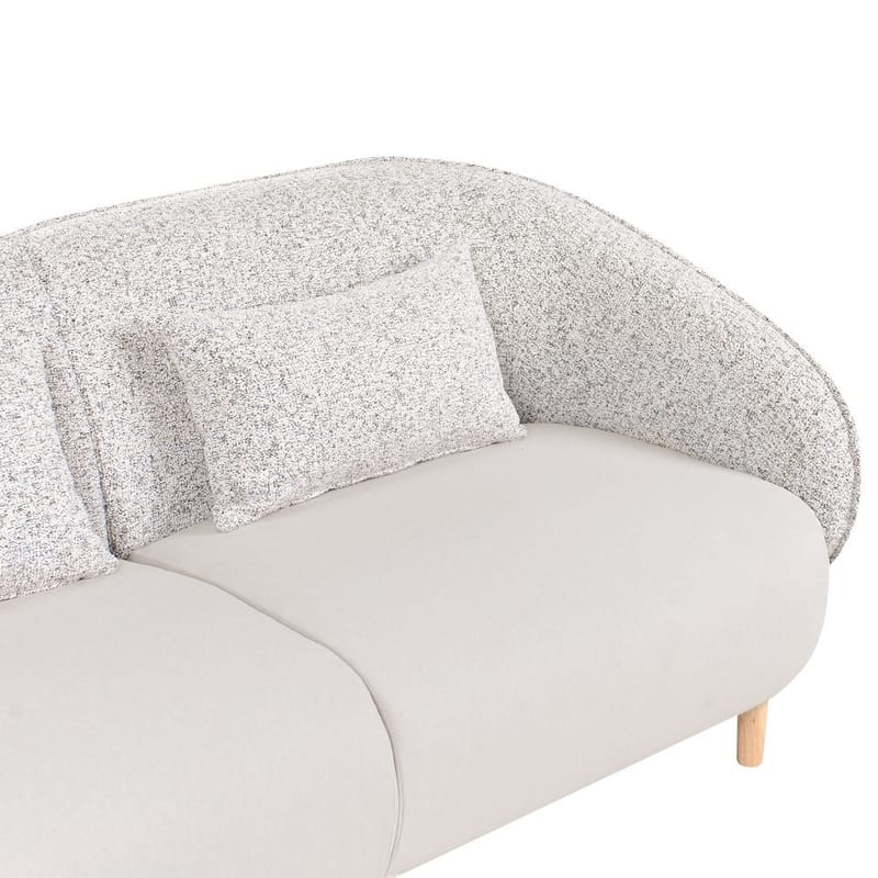 Sofa Umea - Beige, Lyst tre - Møbler - Sofaer - Sofa 3 seter