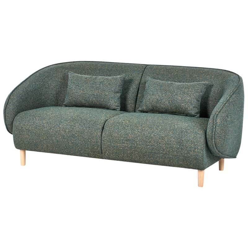 Sofa Umea - Grønn, lyst tre - Møbler - Sofaer - Sofa 3 seter