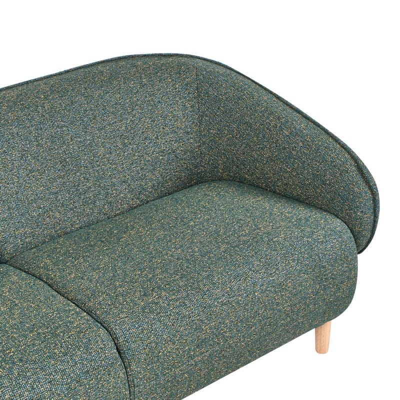 Sofa Umea - Grønn, lyst tre - Møbler - Sofaer - Sofa 3 seter