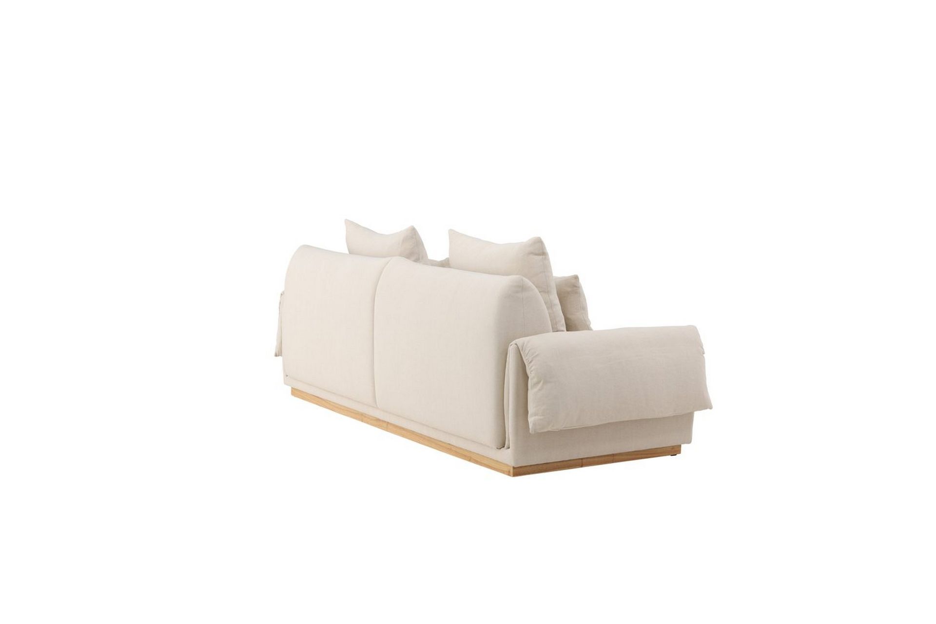 Sofa VIND 3-seters Mollösund 237x95x82 cm Beige - Møbler - Sofaer - Sofa 3 seter