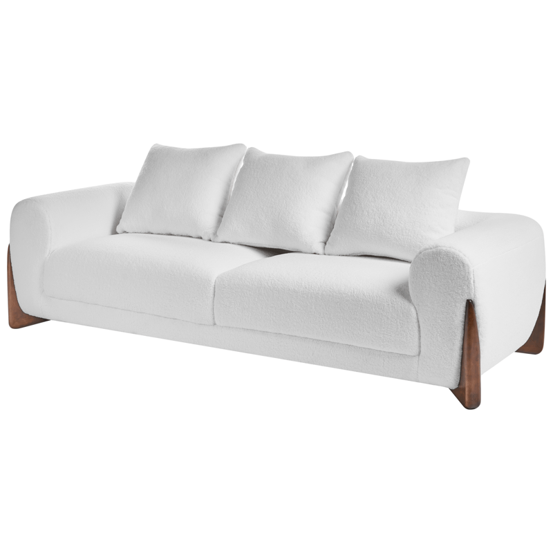 Sofagruppe 6-seters Vinliden - Mørkebrun, hvit - Møbler - Sofaer - Sofagrupper