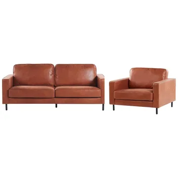 Sofagruppe Savalen - Gullbrun - Møbler - Sofaer - Sofagrupper