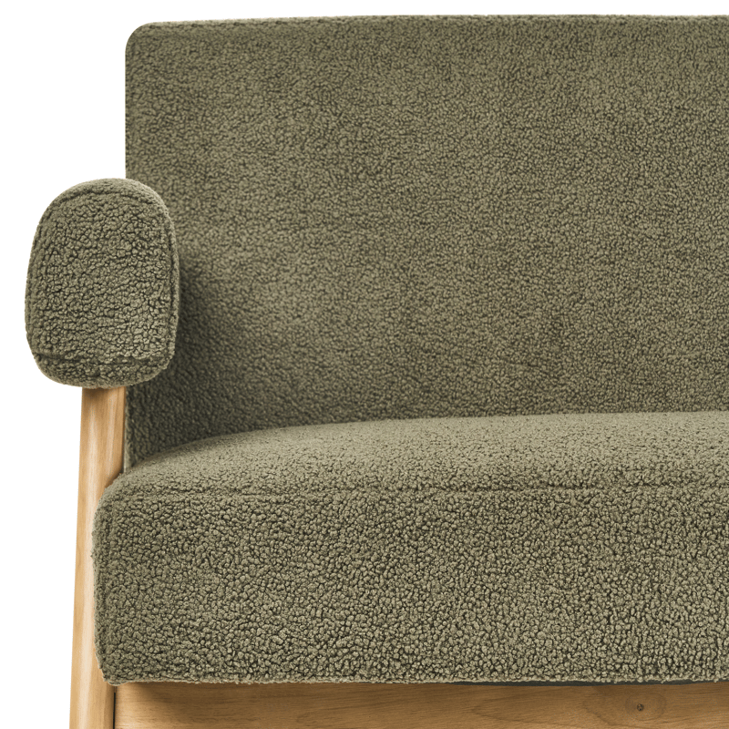 Sofagruppe Tamre - Olivengrønn/Lys brun - Møbler - Sofaer - Sofagrupper