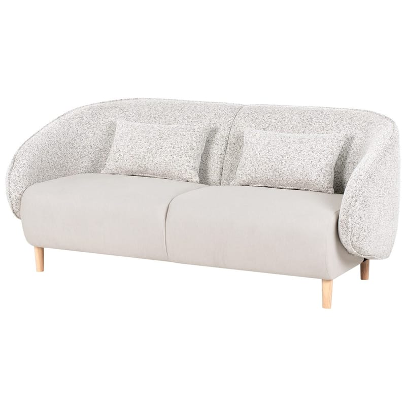 Sofagruppe Umea - Beige, Lyst tre - Møbler - Sofaer - 4 seter sofa