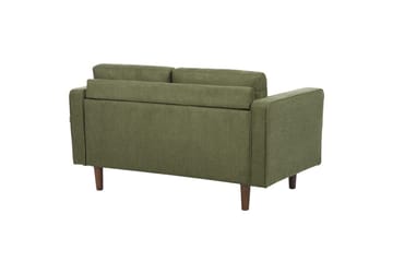 6-sits Soffgrupp Beliani Nurmo Beige/mörkt trä Green||Dark colored wood - Møbler - Sofaer - Sofagrupper