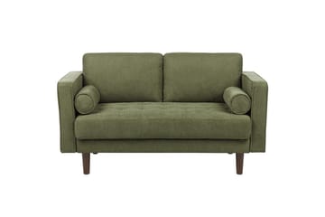 6-sits Soffgrupp Beliani Nurmo Beige/mörkt trä Green||Dark colored wood - Møbler - Sofaer - Sofagrupper