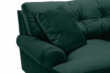 Andrew 3-seters Fløyelssofa - Grønn - Møbler - Sofaer - Sofagrupper - Howard sofagruppe