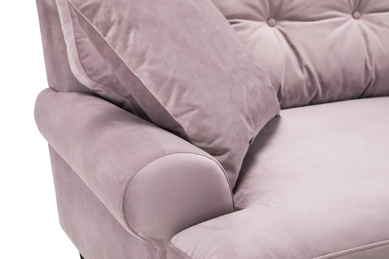 Andrew 3-seters Fløyelssofa - Lilla - Møbler - Sofaer - Sofagrupper - Howard sofagruppe