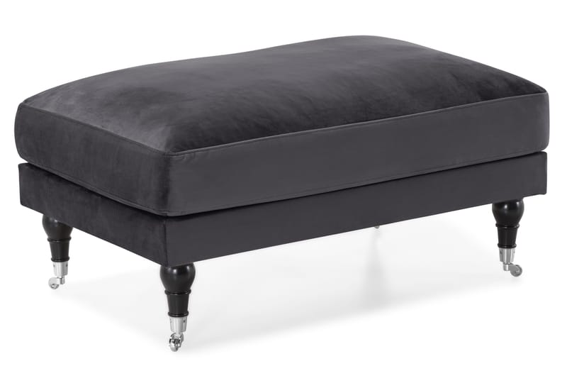 Andrew 3-seters Fløyelssofa - Mørk grå - Møbler - Sofaer - Sofagrupper - Howard sofagruppe