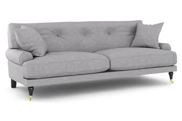 Andrew 3-seters Stoffsofa - Grå - Møbler - Sofaer - Sofagrupper - Howard sofagruppe