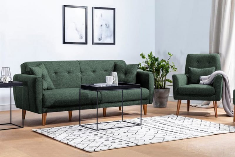 Arianda Sofagruppe - Grønn - Møbler - Sofaer - Sofagrupper